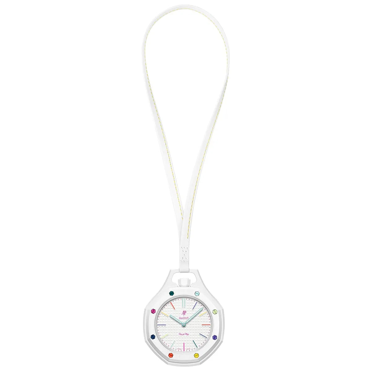 Audemars Piguet x Swatch Royal Pop Huit Blanc Unisex White Watch