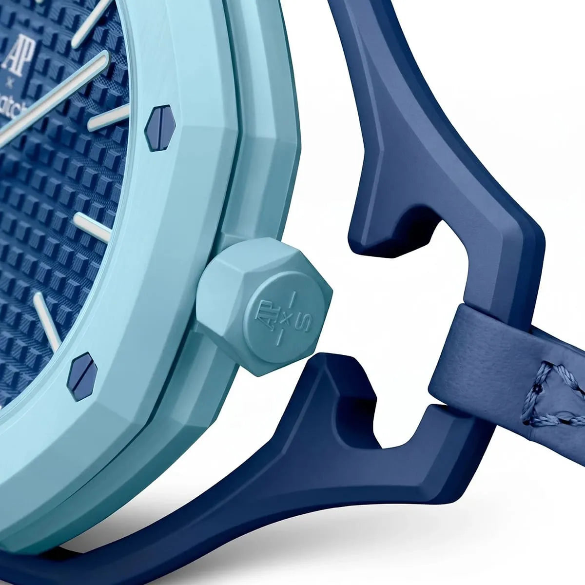 Audemars Piguet x Swatch Royal Pop LAN BA Unisex Blue Pocket Watch
