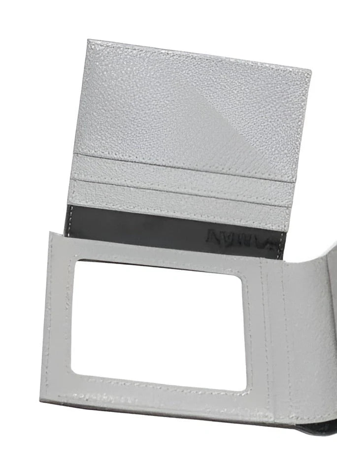EA Black Leather Wallet For Men