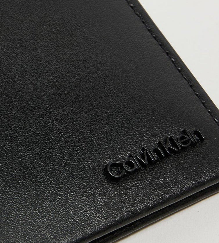CK Black Leather Wallet For Men
