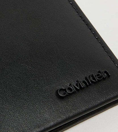 CK Black Leather Wallet For Men
