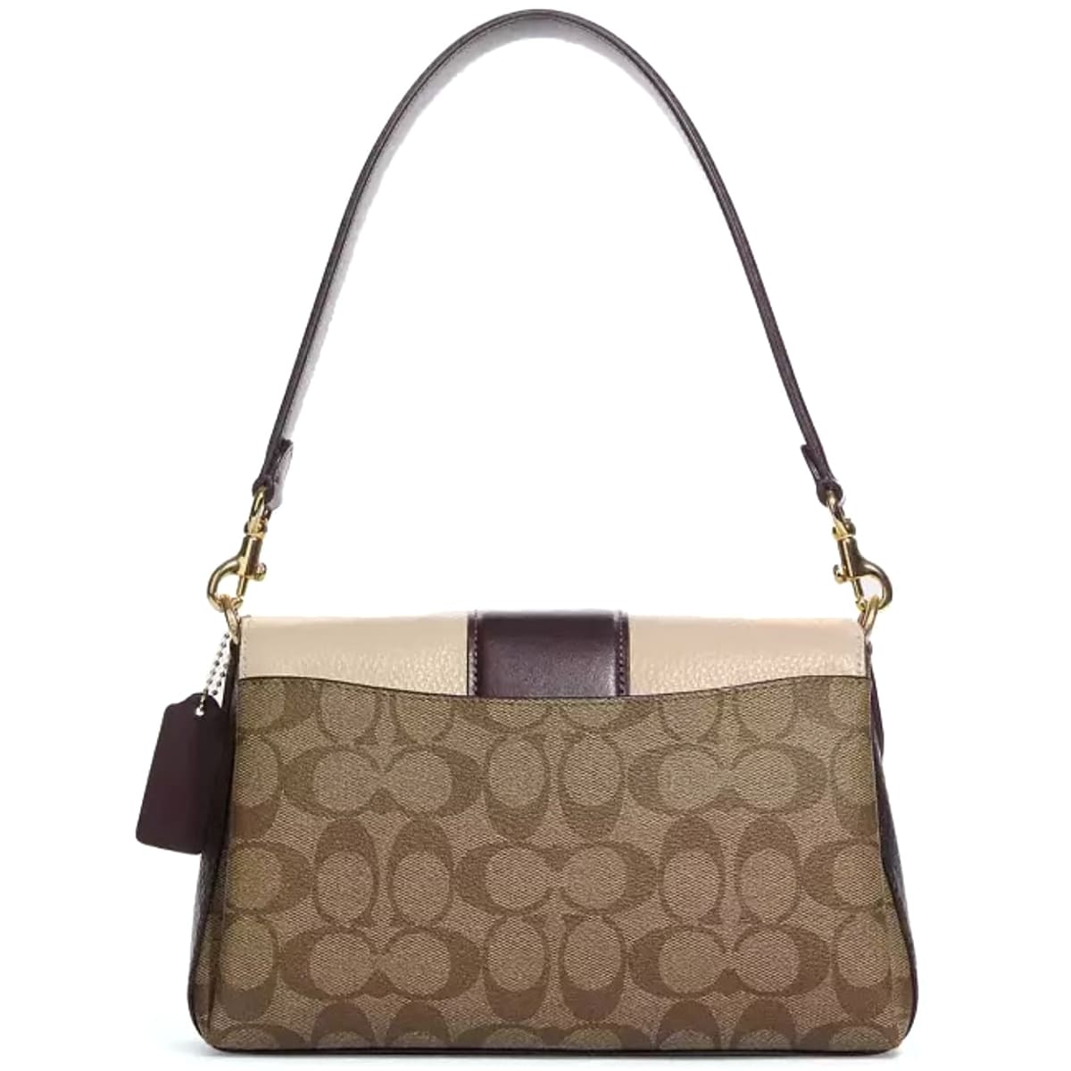 Coach Beige Multi Women Shoulder Bag Cc066 Imupm