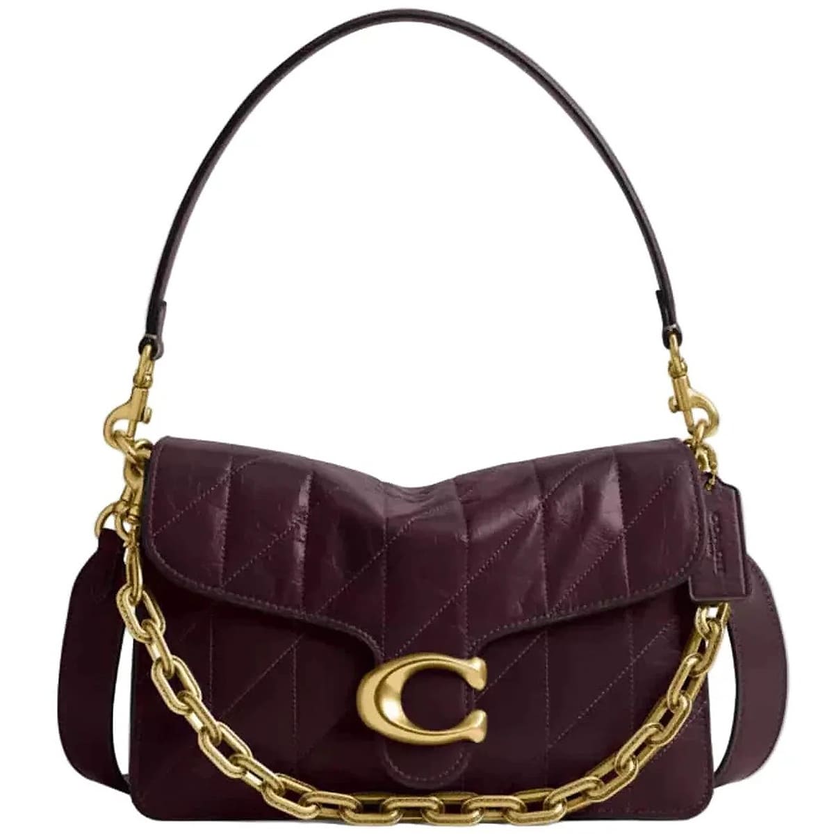 Coach Black Currant Women Shoulder Bag Caf55 B4Yds
