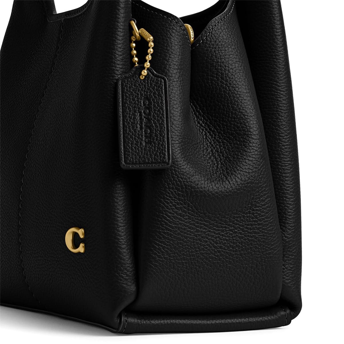 Coach Brass Black Women Shoulder Bag Cm545 B4Bk B4