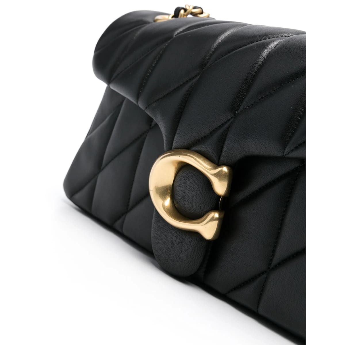 Coach Brass Black Women Shoulder Bag Cp149 B4 Bk