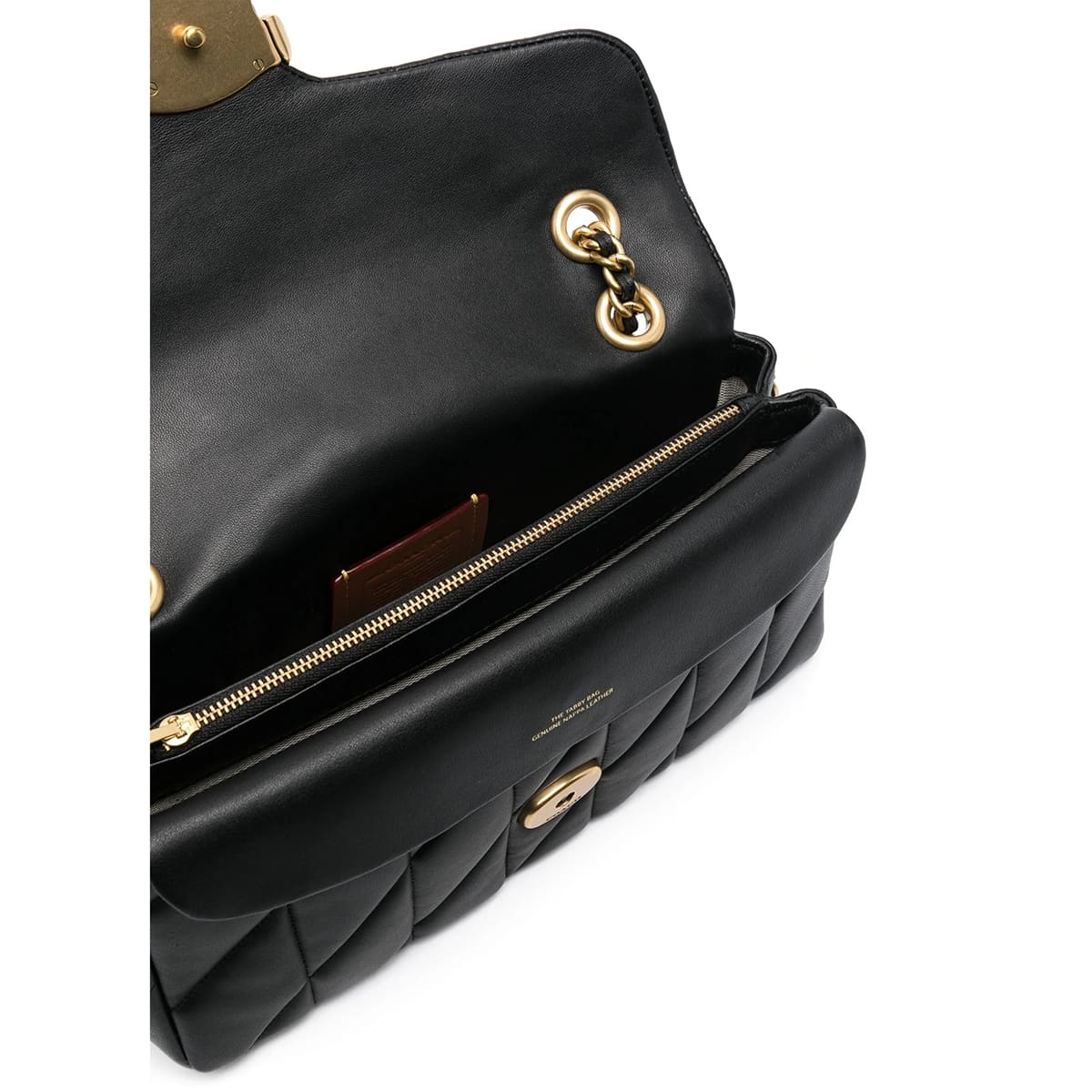 Coach Brass Black Women Shoulder Bag Cp149 B4 Bk