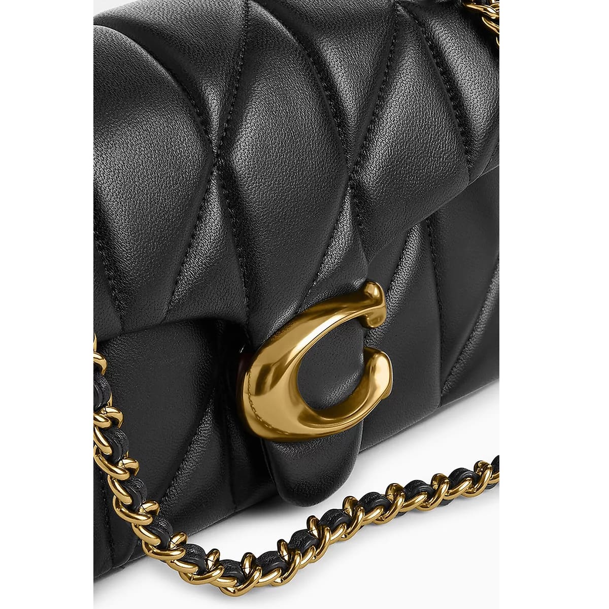 Coach Brass Black Women Shoulder Bag Cp149 B4 Bk