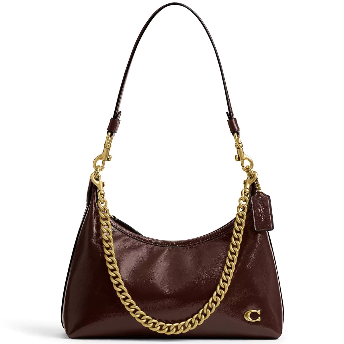 Coach Dark Brown Women Shoulder Bag Cad75 B4Mpl