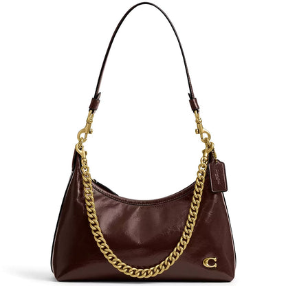 Coach Dark Brown Women Shoulder Bag Cad75 B4Mpl