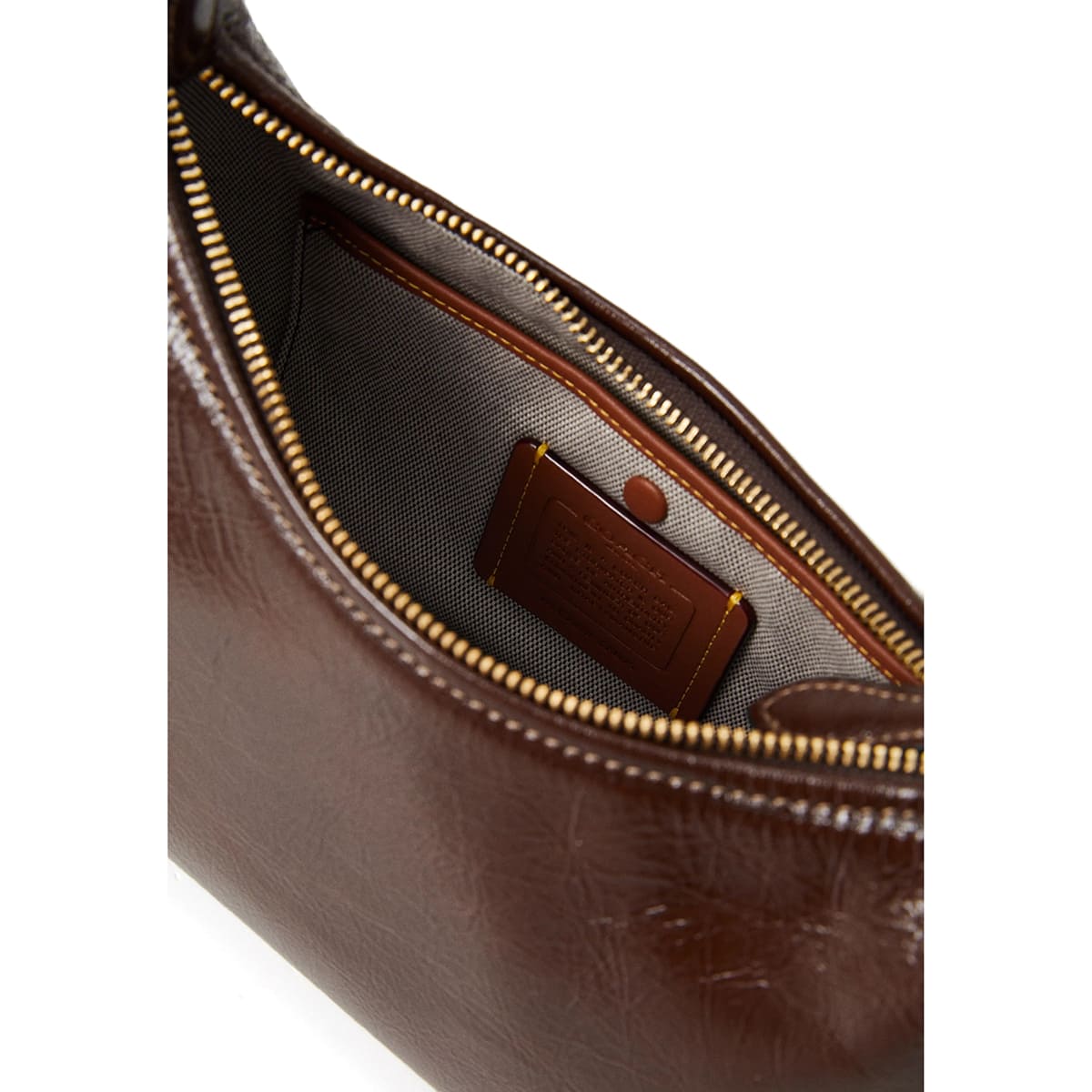 Coach Dark Brown Women Shoulder Bag Cad75 B4Mpl