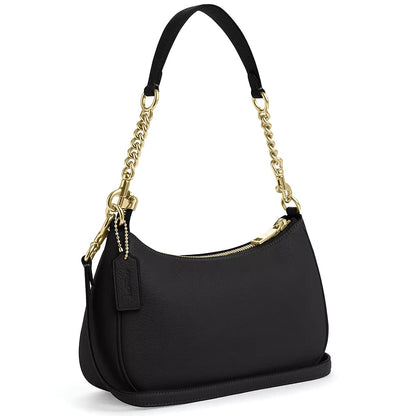 Coach Gold Black Women Shoulder Bag Cv934 Imblk