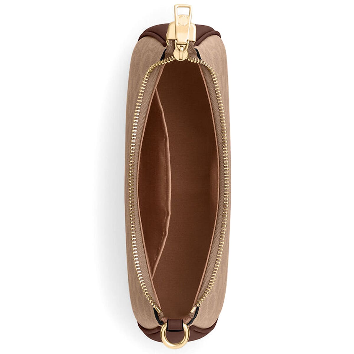 Coach Gold Tan Brown Women Shoulder Bag Cv933