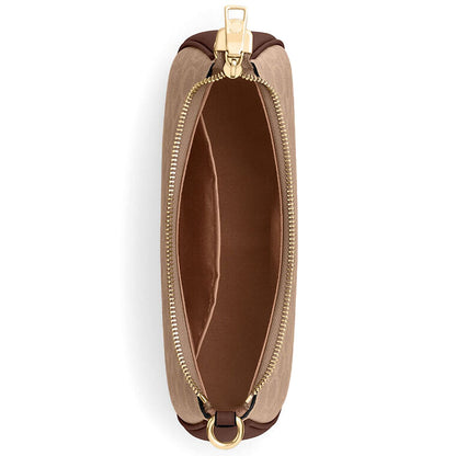 Coach Gold Tan Brown Women Shoulder Bag Cv933