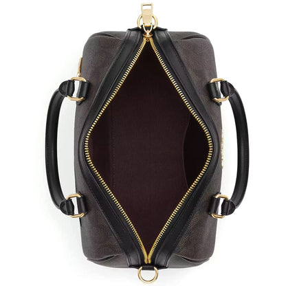 Coach Gold Walnut Black Women Handbag Cv961