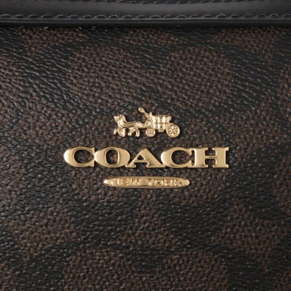 Coach Gold Walnut Black Women Handbag Cv961