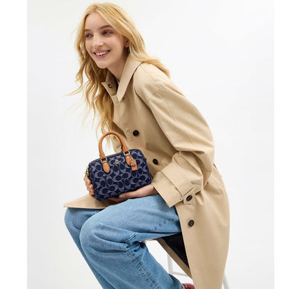 Coach Navy Women Handbag Coach Cy742