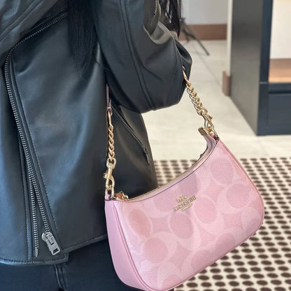 Coach Pink Women Shoulder Bag Cal51 Teri