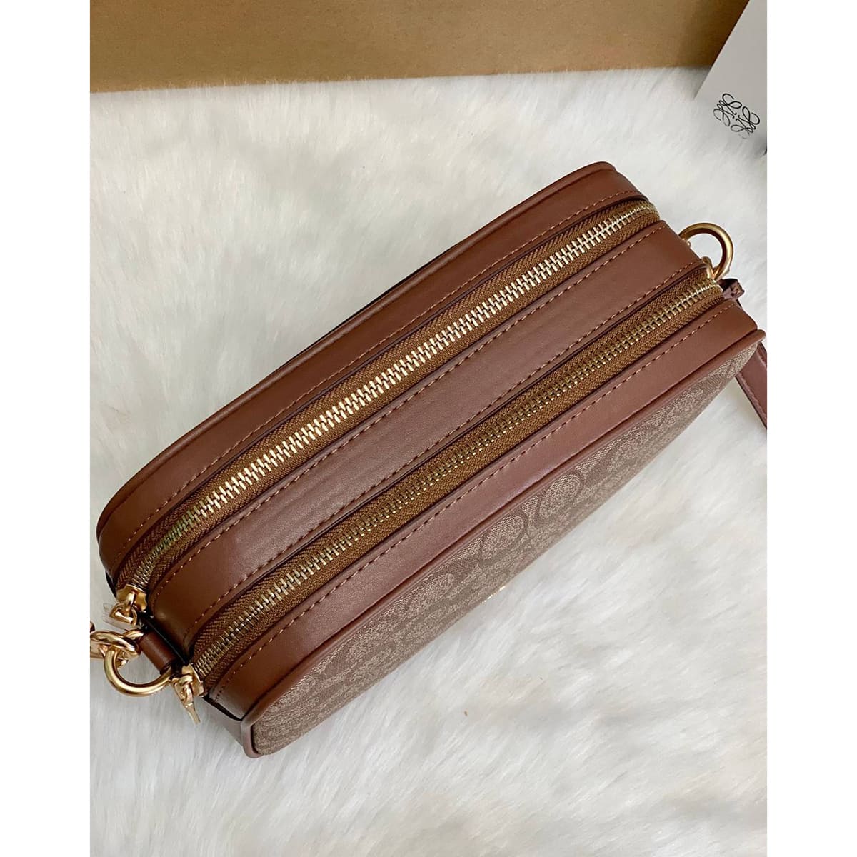 Coach Tan Brown Women Crossbody Bag 68168