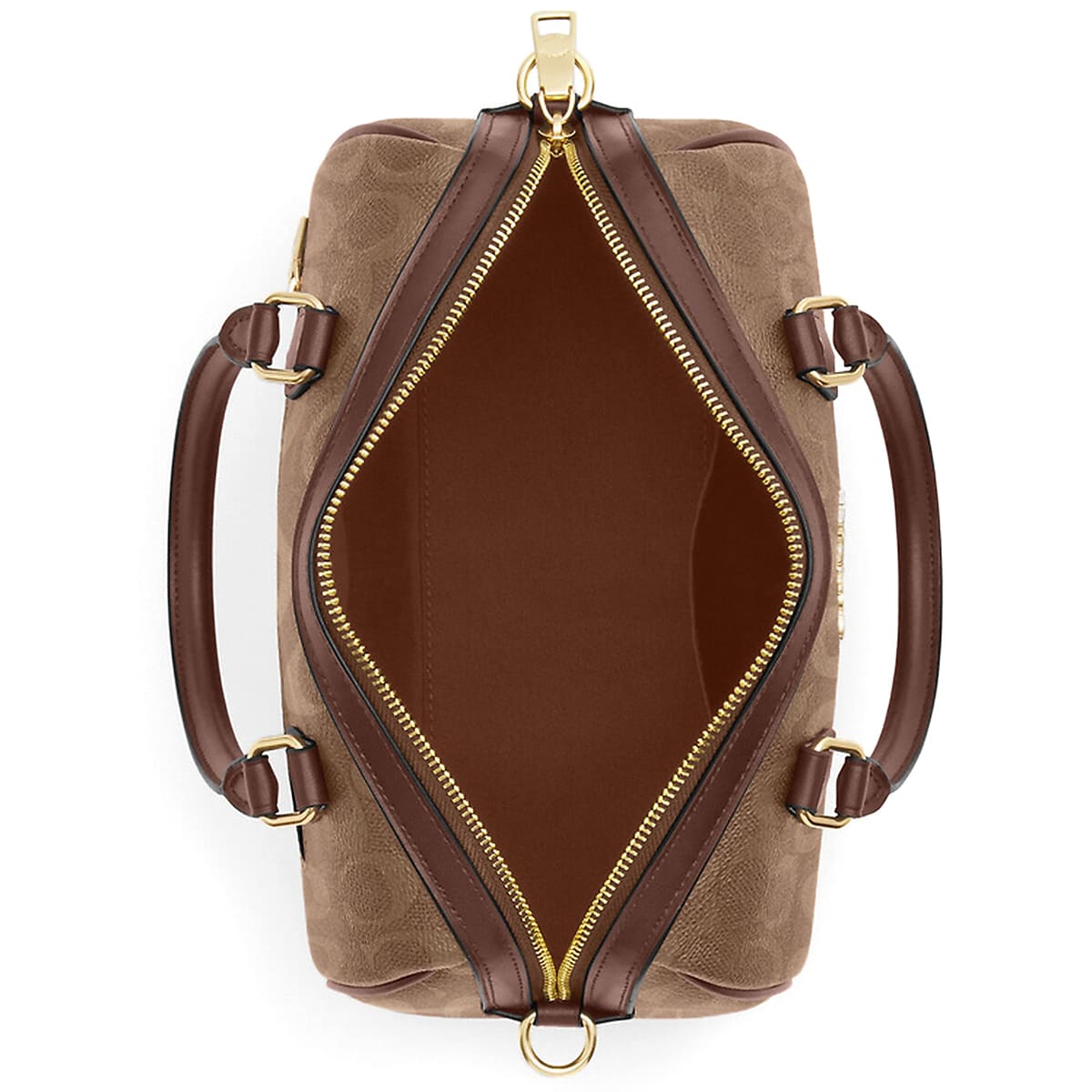 Coach Tan Brown Women Handbag Cv 961 Imxhe