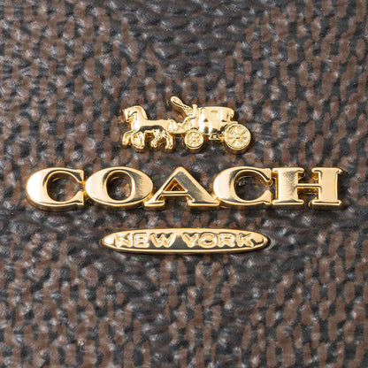 Coach Walnut Black Women Handbag Cw032 Imxaq