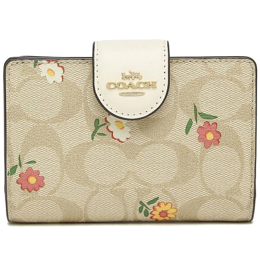 COACH Women’s Signature Bifold Wallet CH480