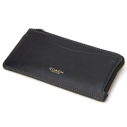 COACH Women’s Refined Leather Snap Wallet with Detachable Card Case CZ111