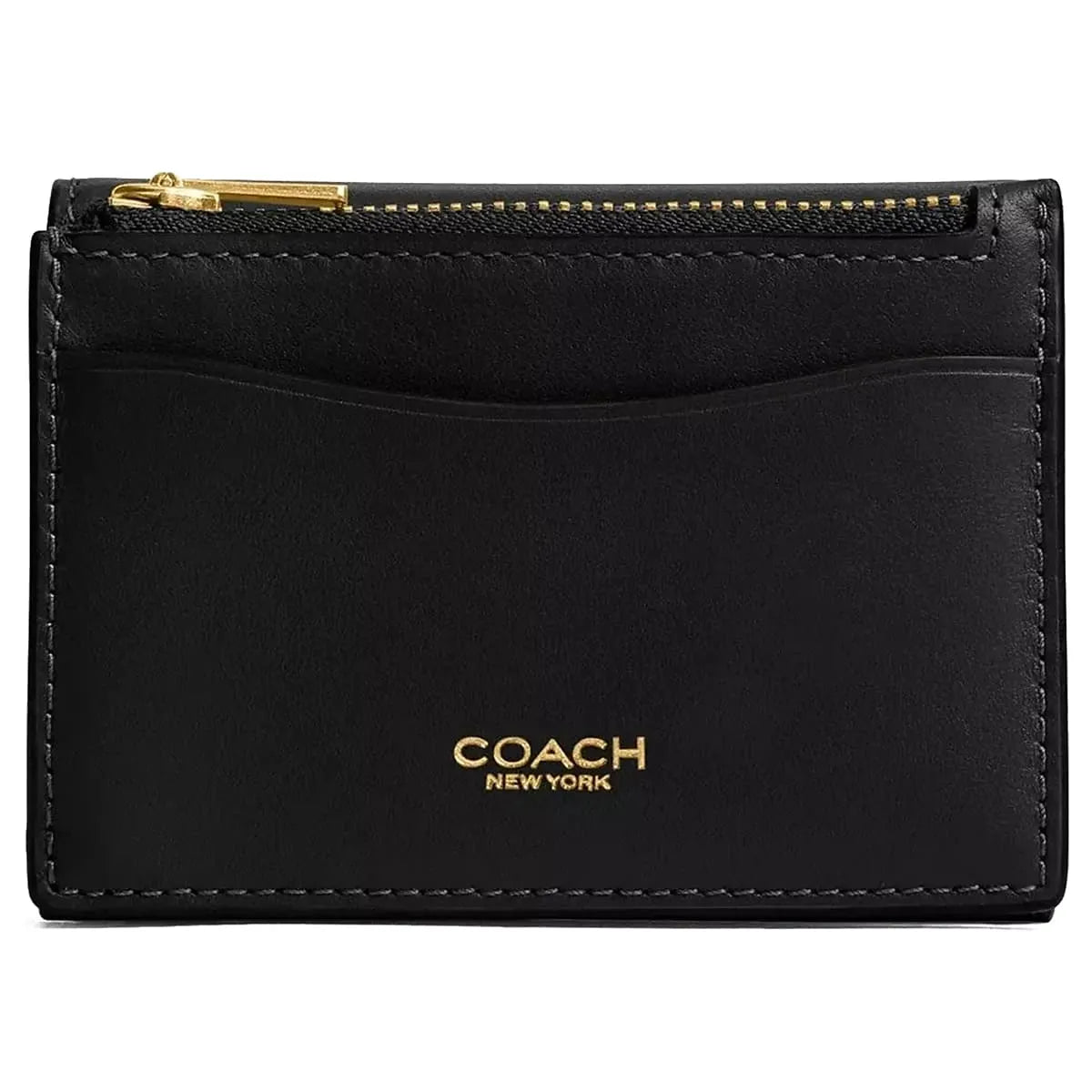 COACH Women’s Refined Leather Snap Wallet with Detachable Card Case CZ111