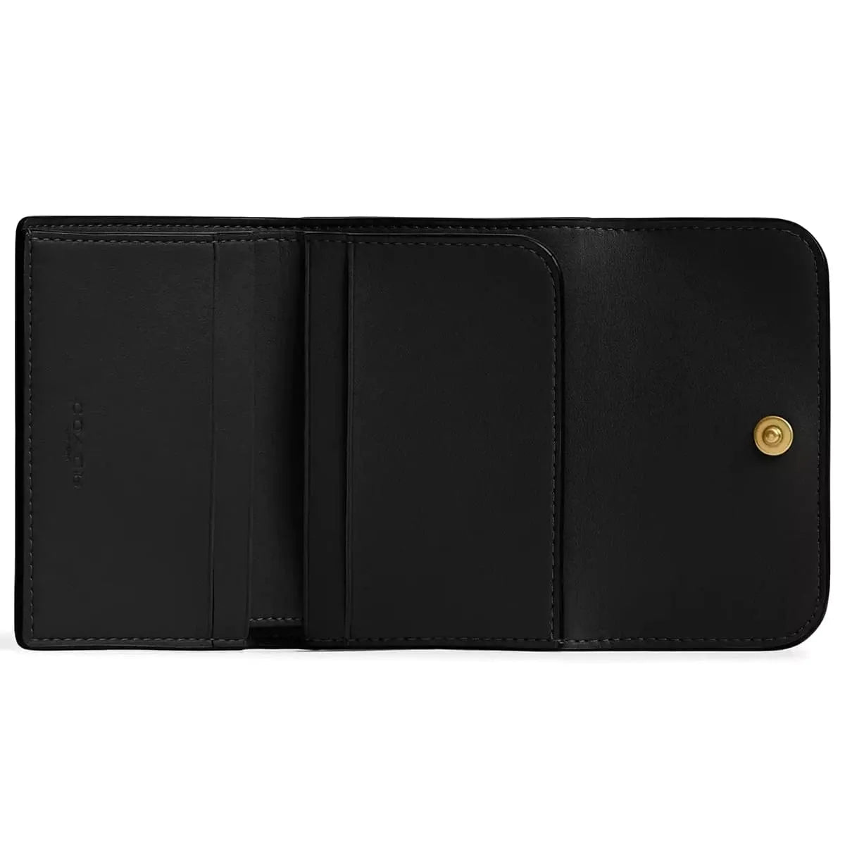 COACH Women’s Refined Leather Snap Wallet with Detachable Card Case CZ111