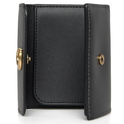COACH Women’s Refined Leather Snap Wallet with Detachable Card Case CZ111