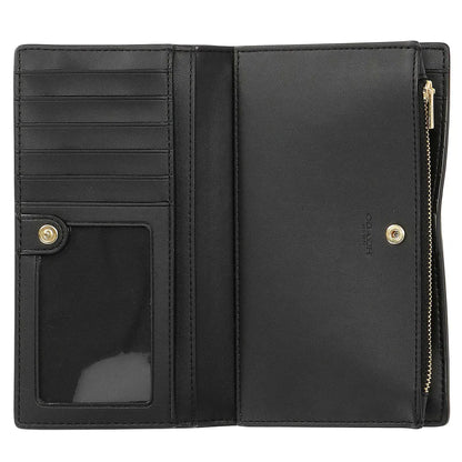 Coach Women’s Slim Signature Canvas Wallet in Dark Brown C8714 IMAA8