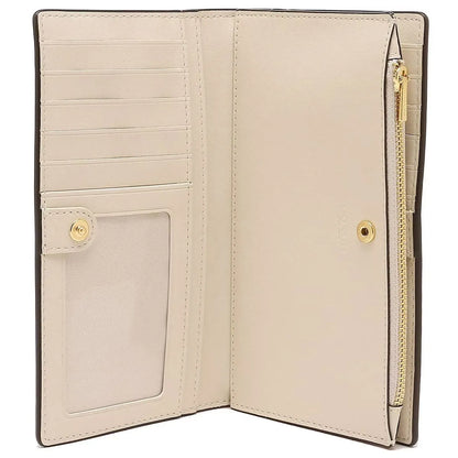 Coach Women’s Slim Signature Canvas Wallet in Light Khaki Chalk C8714