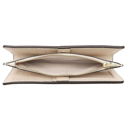 Coach Women’s Slim Signature Canvas Wallet in Light Khaki Chalk C8714