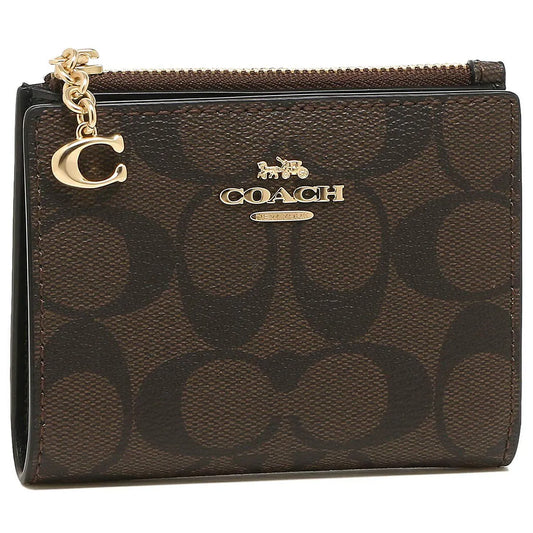 COACH Women’s Signature Snap Wallet F78002 IMAA8