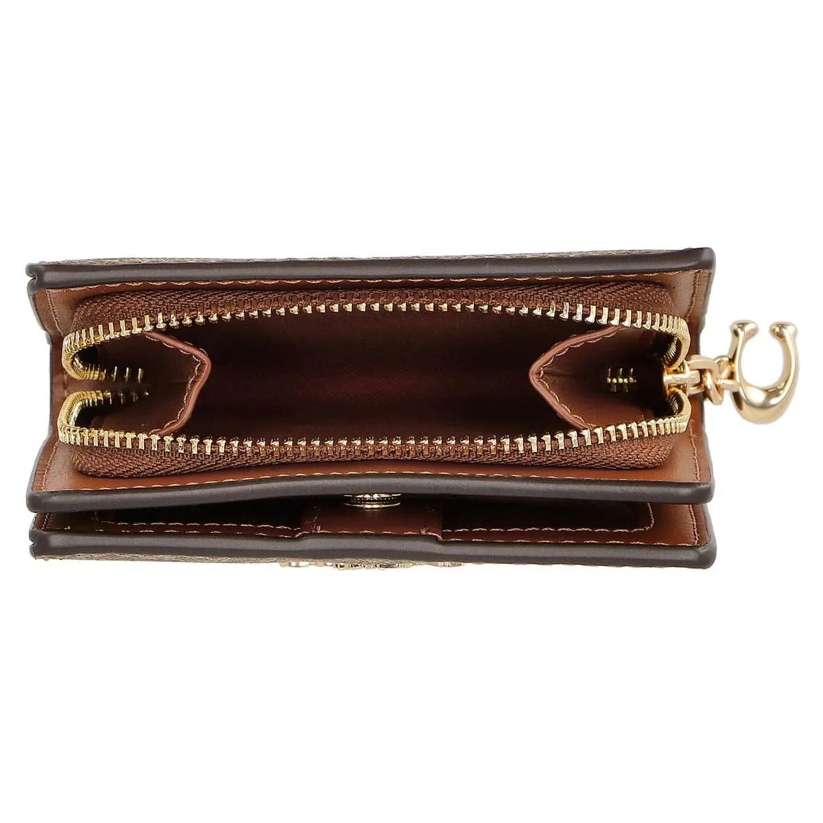 COACH Women’s Signature Canvas Snap Wallet C3309 IMNLJ