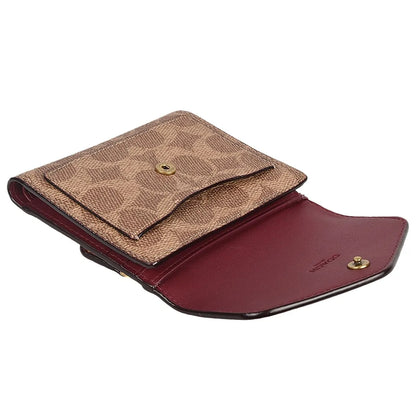 COACH Women’s Signature Canvas Wyn Small Wallet C2329
