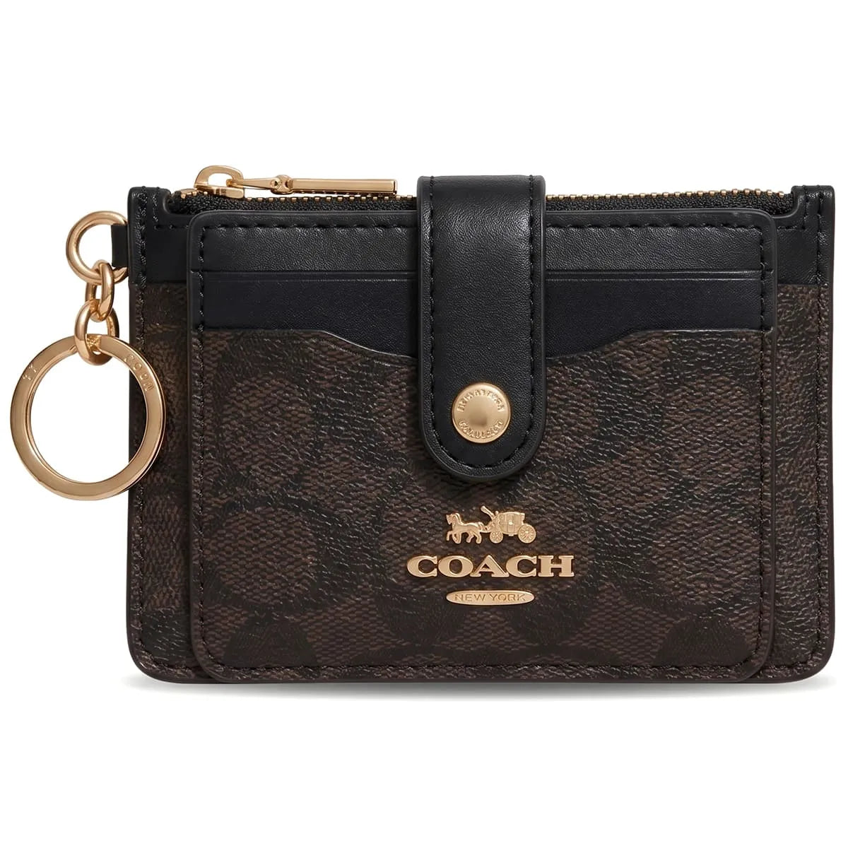 Coach Women’s Signature Card Holder and Coin Purse C7398
