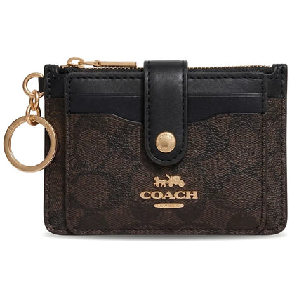 Coach Women’s Signature Card Holder and Coin Purse C7398