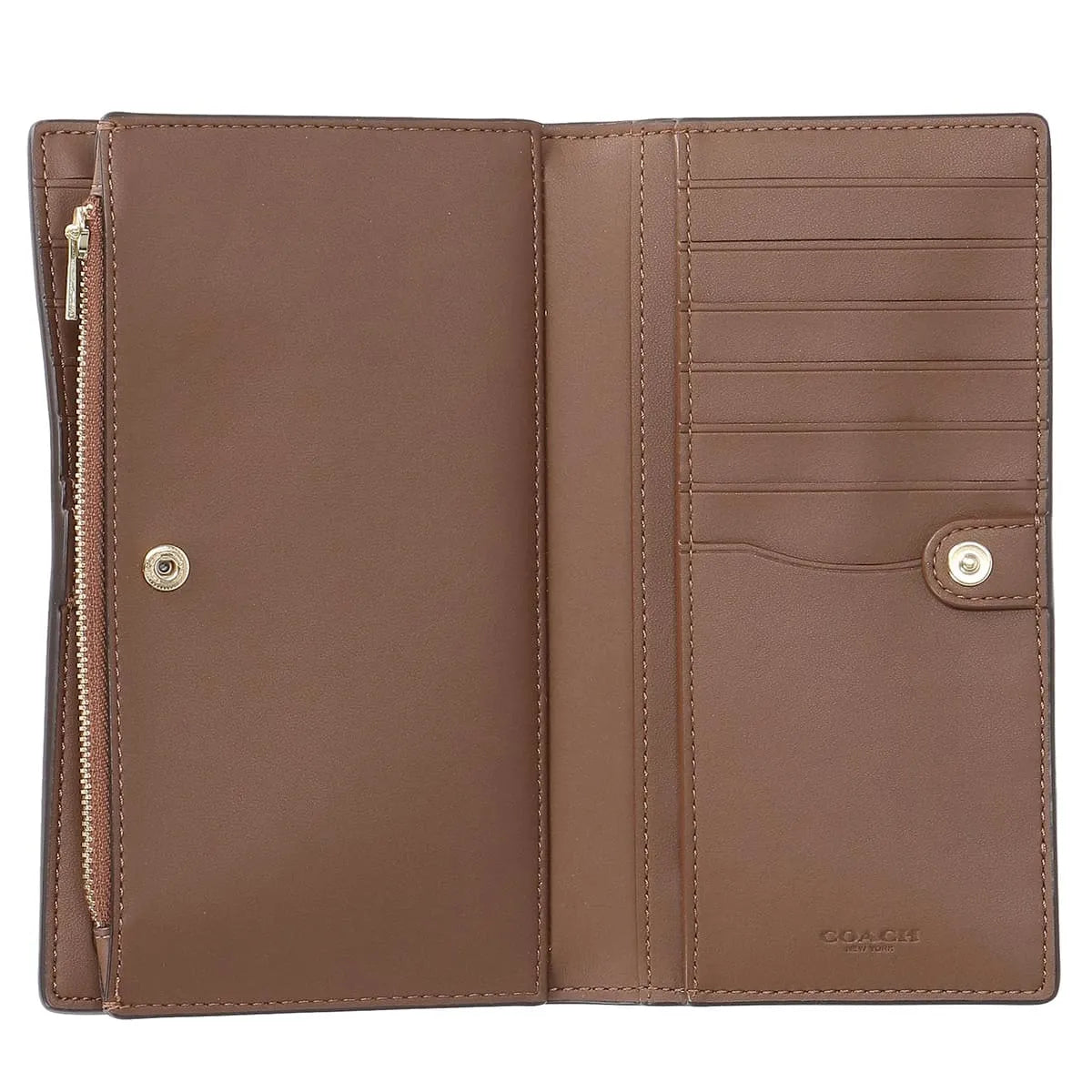 Coach Women’s Slim Signature Long Wallet C8714