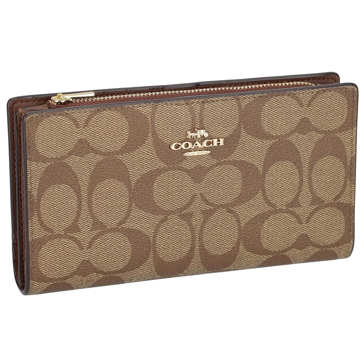 Coach Women’s Slim Signature Long Wallet C8714