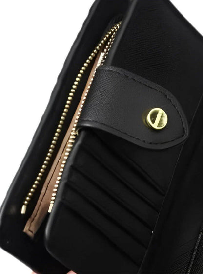 CK Black Leather Wallet For Women