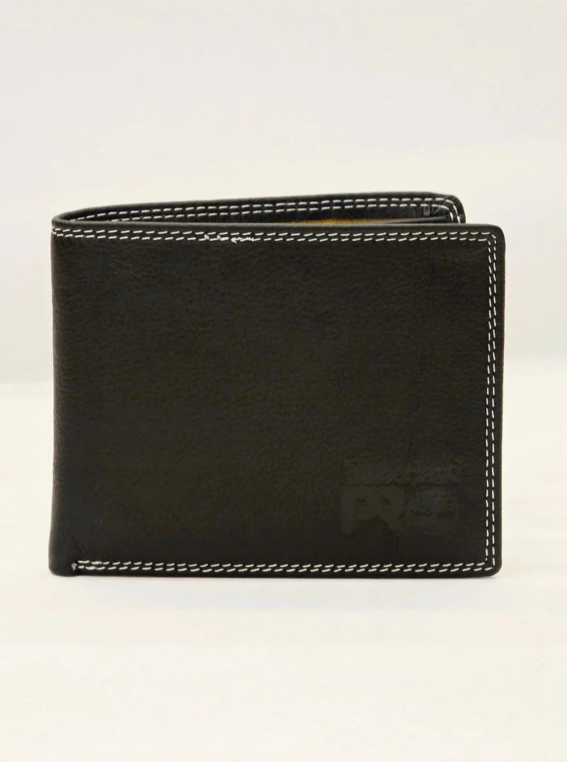 TL Black Leather Wallet For Men