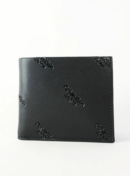 CK Black Leather Wallet For Men