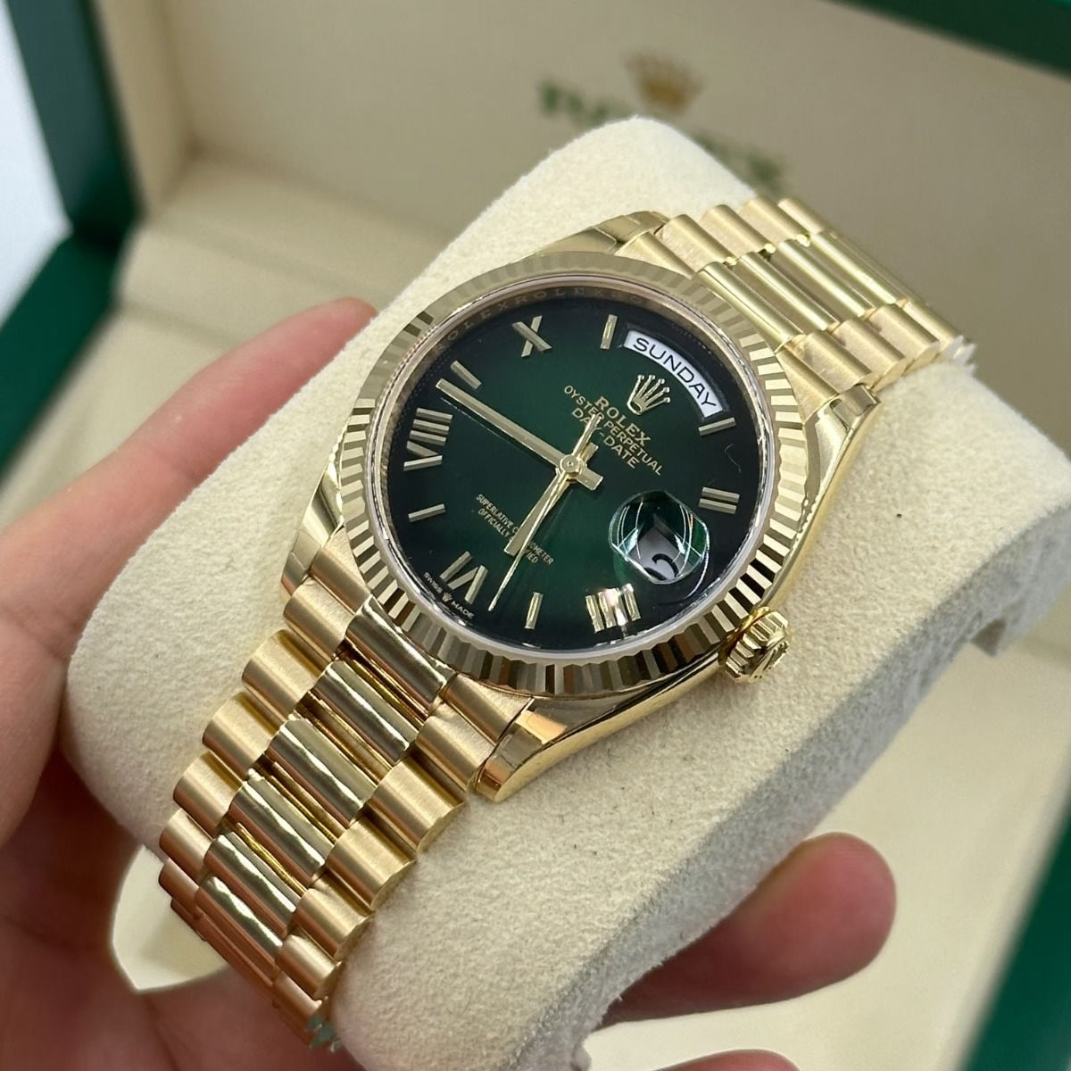 Rolex Day-Date Mirror Original Watch