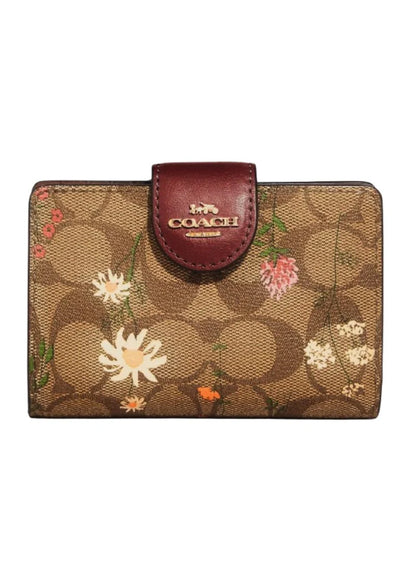 CH Floral Print Wallet For Women