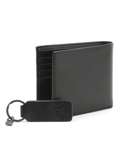 CK Wallet & Keychain Set For Men