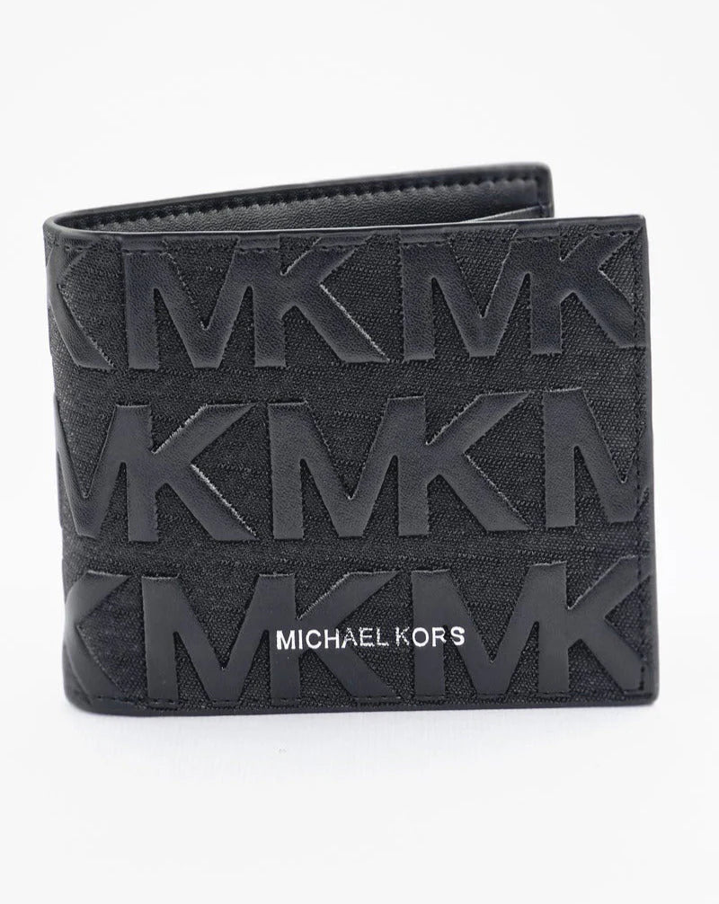 TL Black Leather Wallet For Men