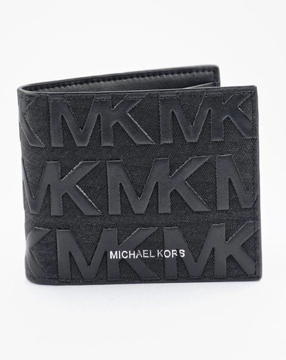 TL Black Leather Wallet For Men