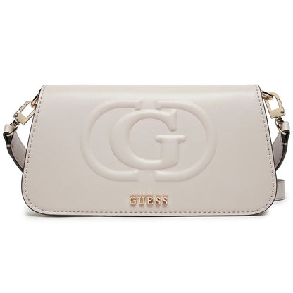 Guess Beige Women Shoulder Bag Hwevg951320