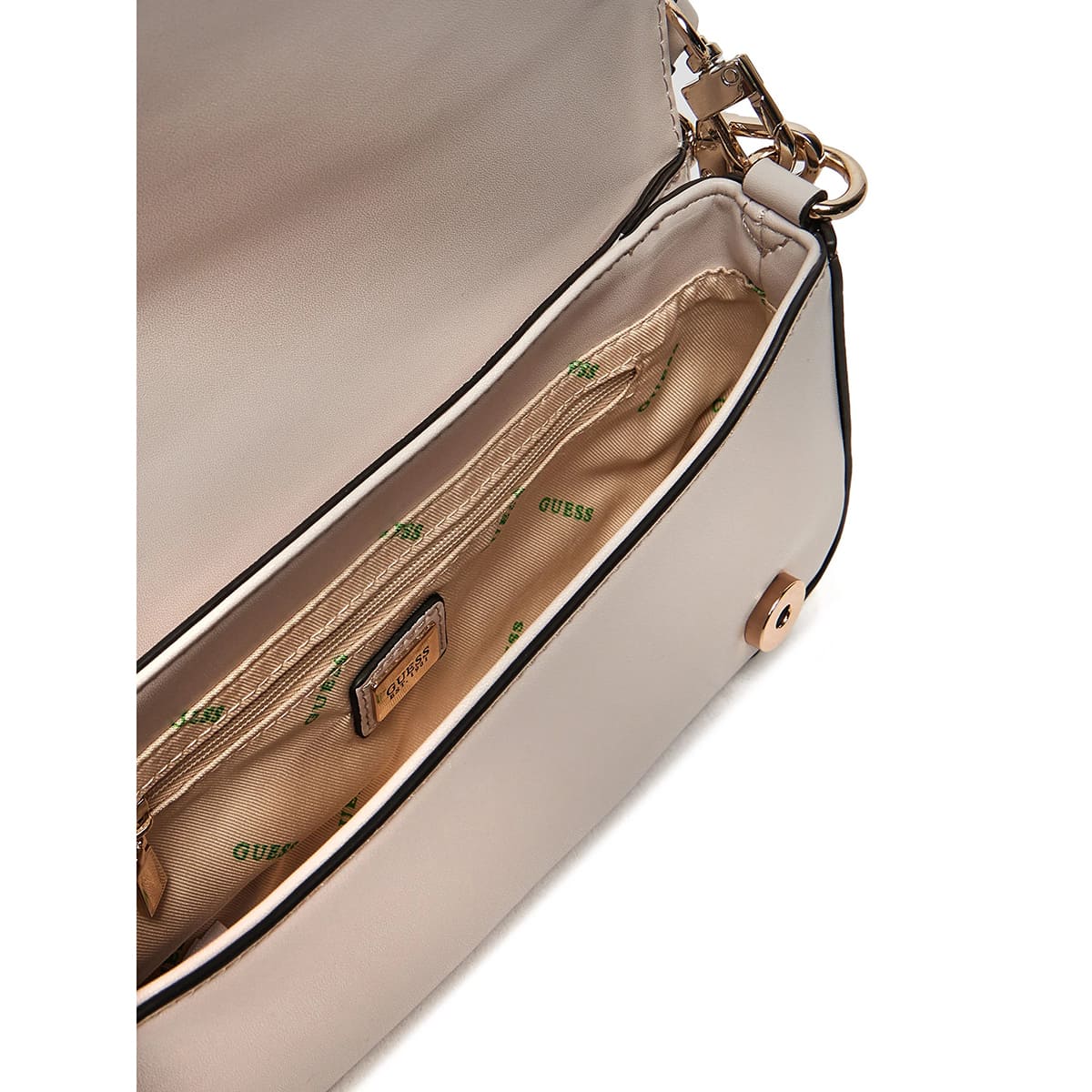Guess Beige Women Shoulder Bag Hwevg951320
