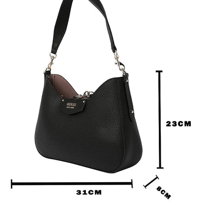 Guess Black Women Shoulder Bag Hwevg839002 Bla
